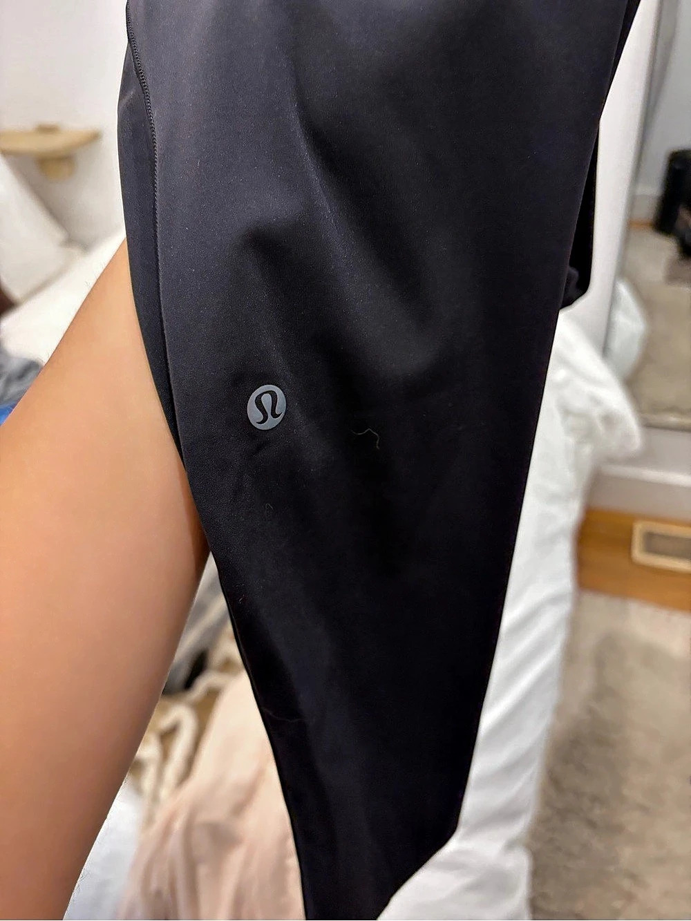lululemon Fast and Free High-Rise Tight 25" Black Leggings Size 10